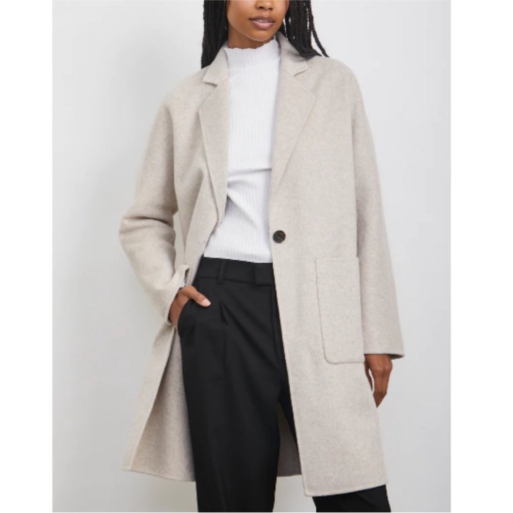 Rails Heavy Oatmeal Woolblend Everest Coat NWT Medium